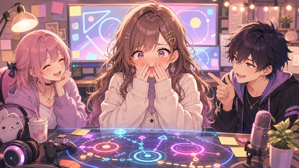 藍沢エマのAPEX公式切り抜き、蝶屋はなび・白雪レイドとのフルパ会話から口滑り後の動揺まで のV-BUZZ独自アイキャッチ