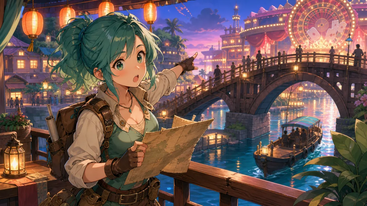 大型RUSTサーバーのサーバーイベントへ向かうオリジナル女性キャラクターのイメージ