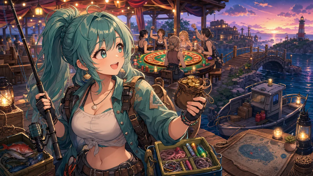 雨庭やえ『AiRY RUST』DAY2、サーバーイベントから釣りと深海計画へ 130人超スト鯖で役割が見えた4時間半 のV-BUZZ独自アイキャッチ