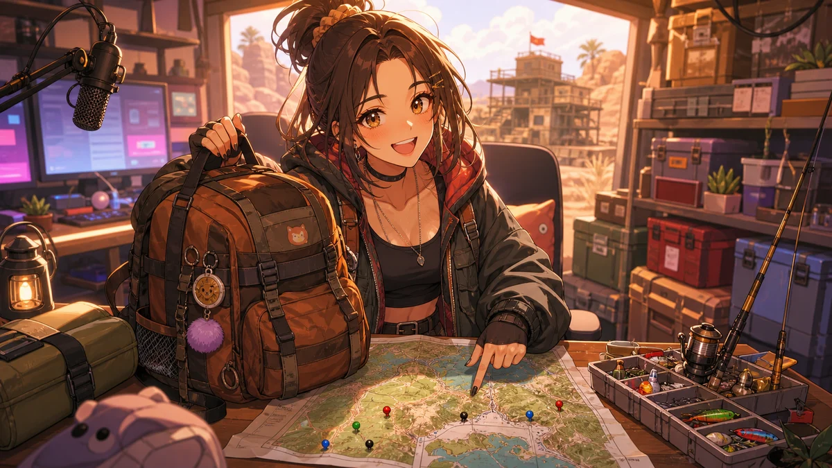 雨庭やえ『AiRY RUST』DAY4、前日のロスト回収からモニュメント再挑戦へ 深海釣り準備とイベント寄り道まで広がった4時間半 のV-BUZZ独自アイキャッチ