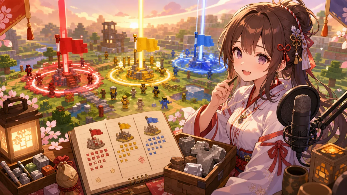 雨庭やえ『V鯖ウォーズ』最終日、青チームで陣取りへ 物資不足でも最後まで粘った3時間半 のV-BUZZ独自アイキャッチ