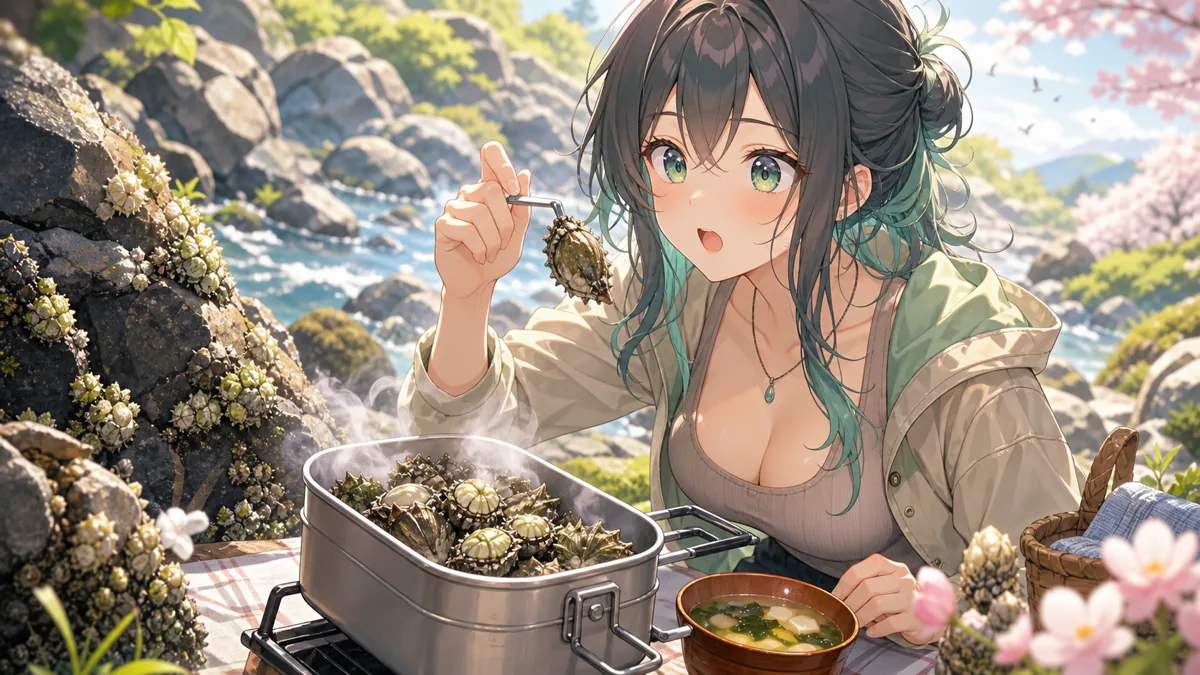 亞生うぱる、フジツボを酒蒸しで実食 味の補足と公式コメントの注意書きまで残る9分動画 のV-BUZZ独自アイキャッチ