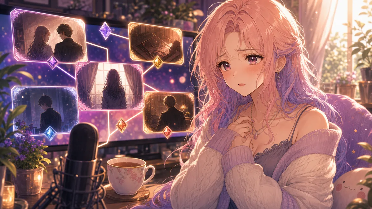 爆走蛇亜 桃葉*桃爾『君が望む永遠』#15、茜ルートで家族と告白の重さに向き合う4時間半 のV-BUZZ独自アイキャッチ
