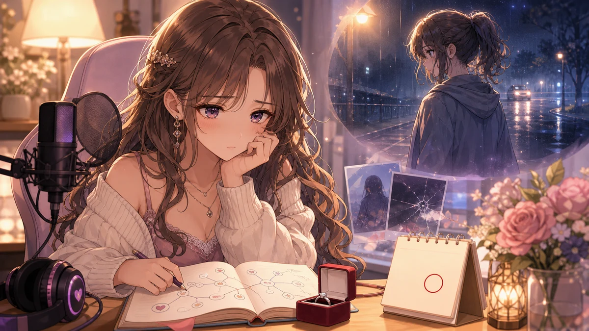 爆走蛇亜 桃葉*桃爾『君が望む永遠』#12、水月の誕生日と事故日の記憶を読む3時間半 のV-BUZZ独自アイキャッチ