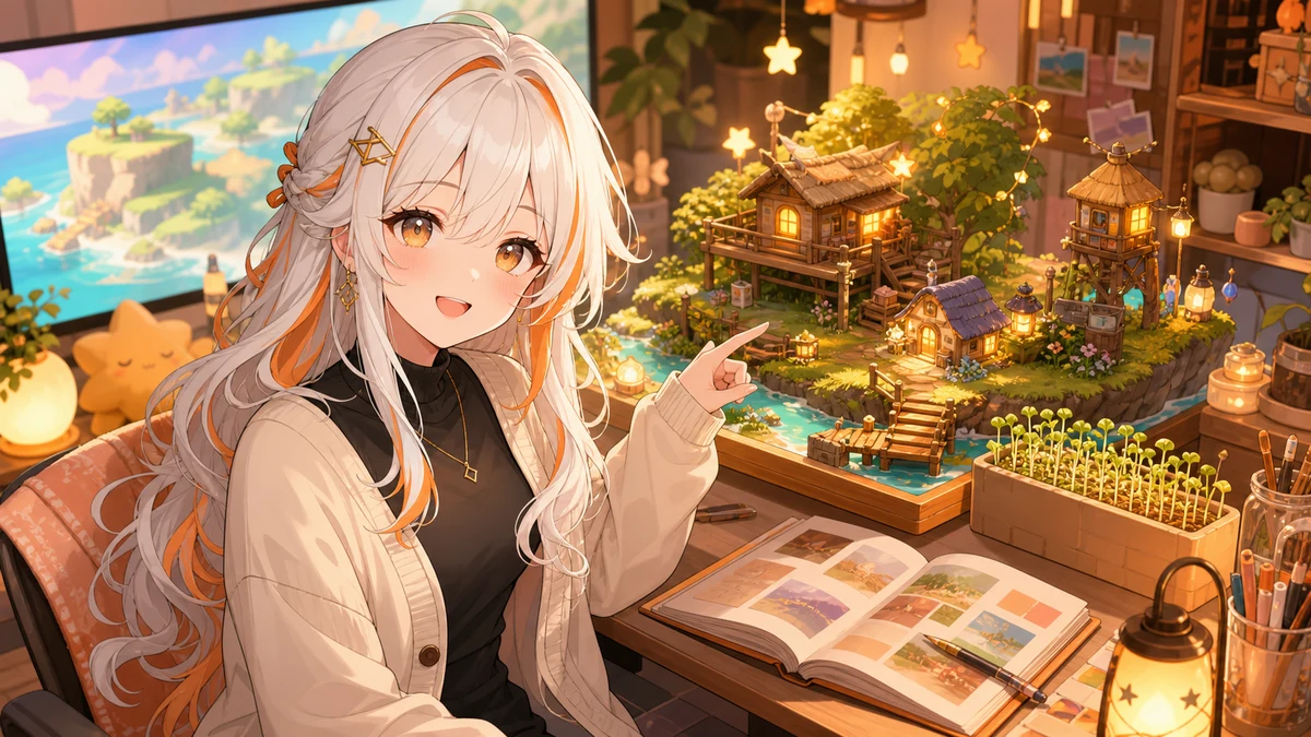 偉雷アマエ『ぽこあポケモン』進捗報告会、ジラーチ遭遇から家づくりと小さな告知まで広がった45分 のV-BUZZ独自アイキャッチ