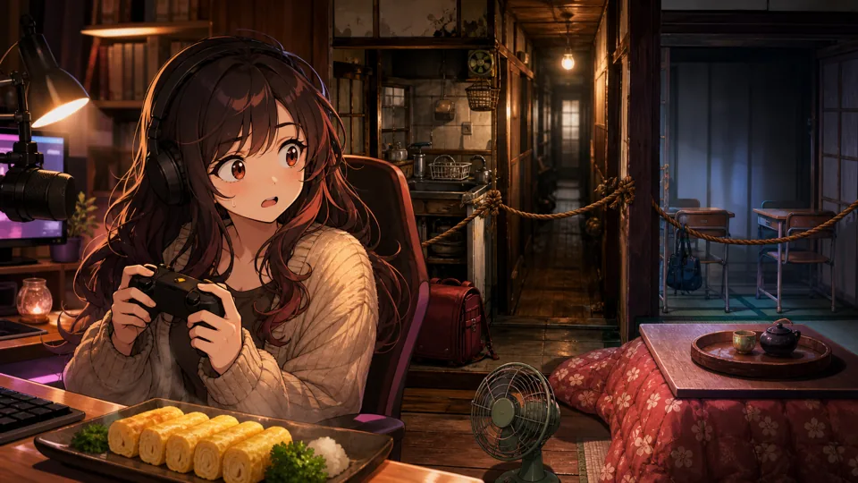 緋月ゆい いえのあじ実況の序盤イメージ