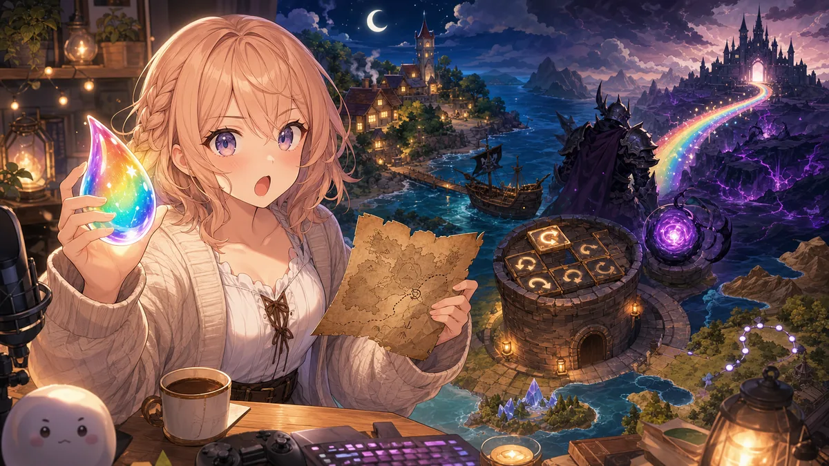 星川サラ『ドラクエ3』#9、アレフガルド巡りで虹のしずくへ 寄り道と立て直しが詰まった4時間20分 のV-BUZZ独自アイキャッチ