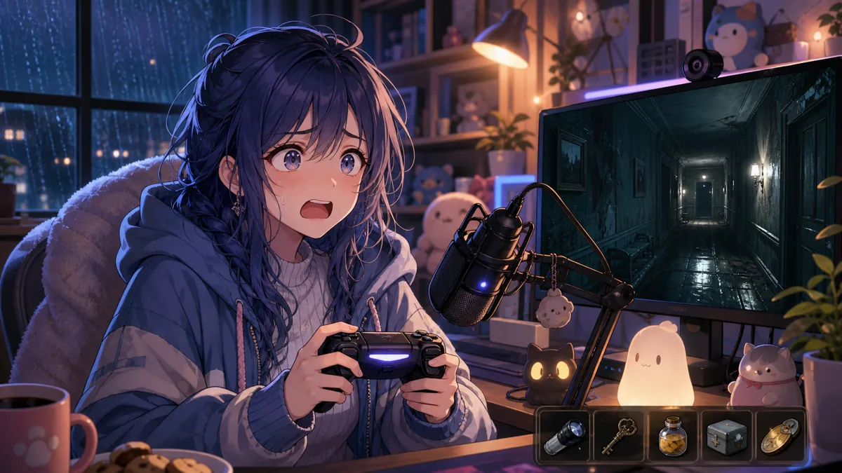 星街すいせい『BIOHAZARD requiem』初回配信 久しぶりのバイオで怖さ、探索、謎解きを4時間かけて噛みしめる のV-BUZZ独自アイキャッチ