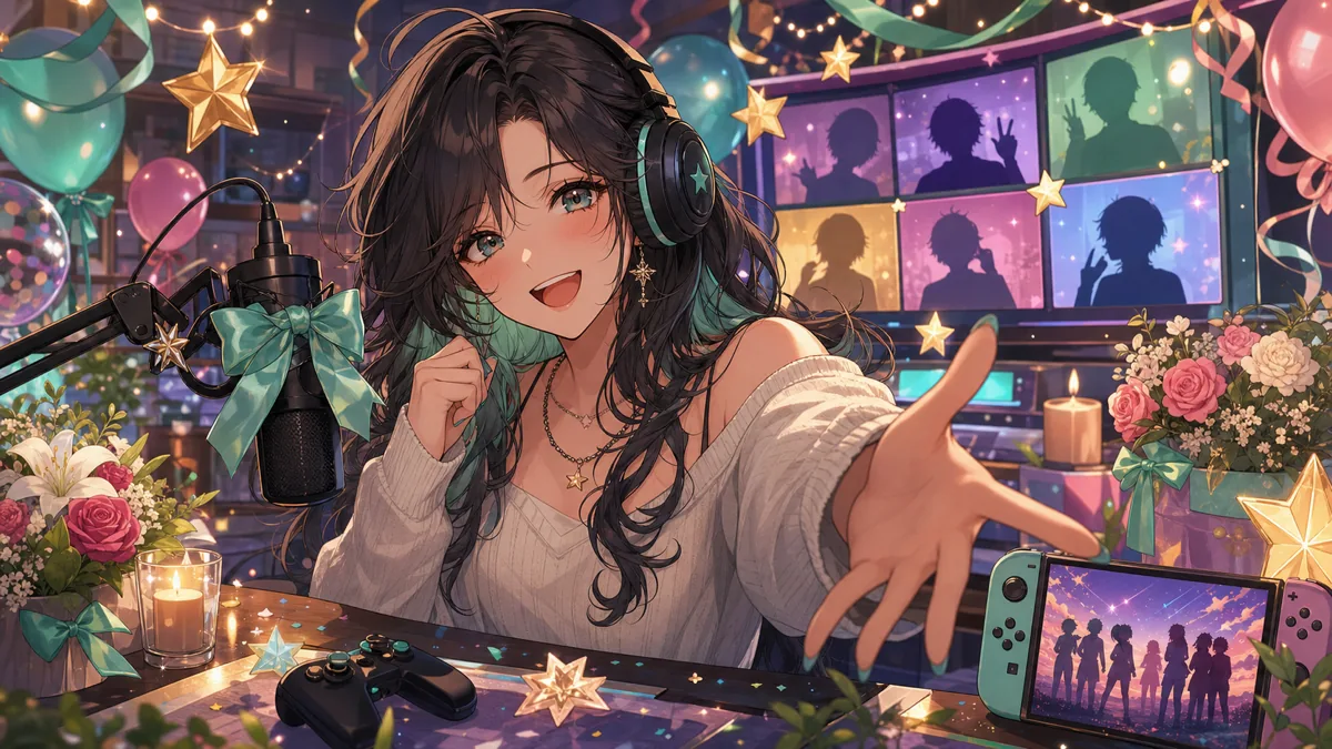 一ノ瀬うるは、7周年配信で凸待ち開催 7年の重みとこれから遊びたい相手が残った節目回 のV-BUZZ独自アイキャッチ