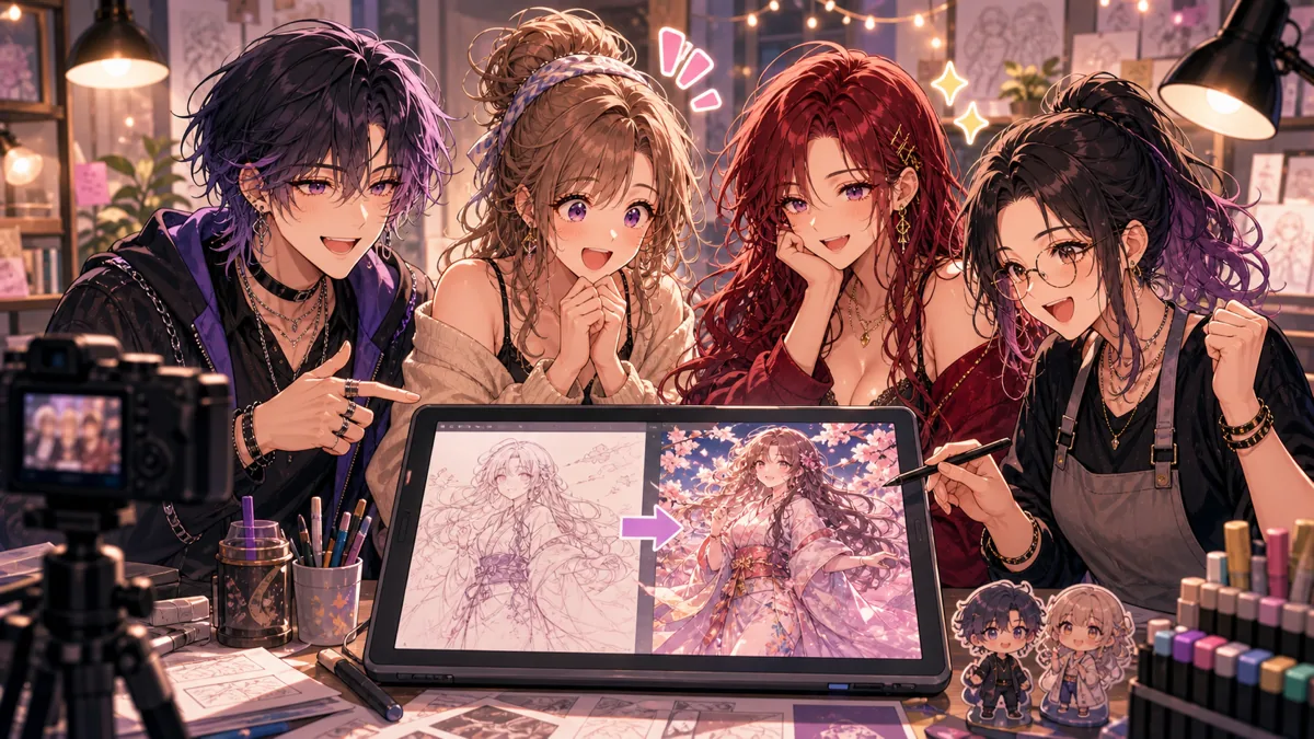 3人の掛け合いで企画がまとまるイメージ