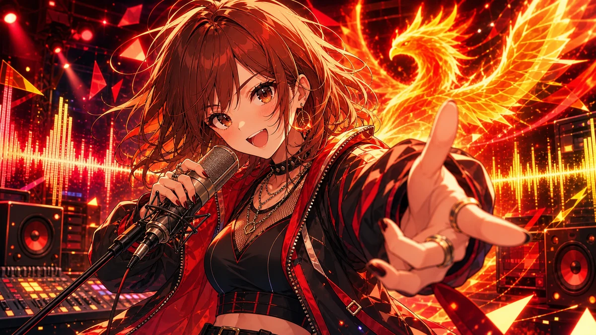 石狩あかり、初ラップ挑戦のオリジナル曲『PH0EN1X』を公開 作詞作曲編曲は鬱P のV-BUZZ独自アイキャッチ