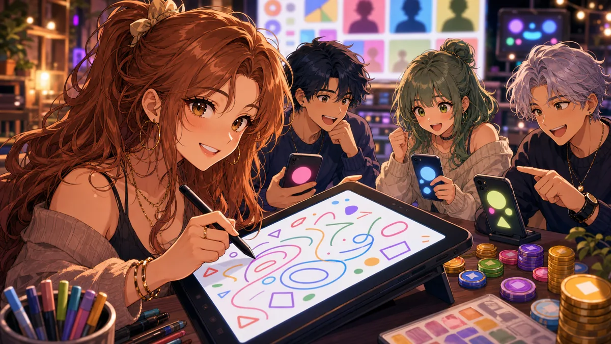 樋口楓、ちゃりーんで『デヴィエーション・ゲーム』配信 AIに伝わらない絵を4人で狙う のV-BUZZ独自アイキャッチ