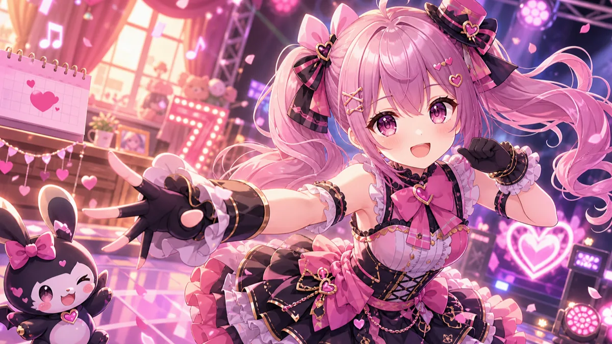 カグラナナ『ダーリンダンス』3Dライブ切り抜き公開 7周年記念ライブ前に見返したい高画質クリップ のV-BUZZ独自アイキャッチ