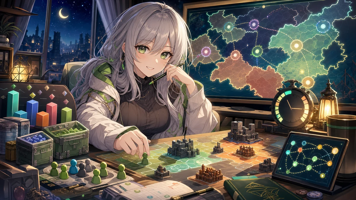 河崎翆、寝る前の『ドゥームズデイ』日課配信 同盟戦の順位確認から拠点占領まで走った夜 のV-BUZZ独自アイキャッチ