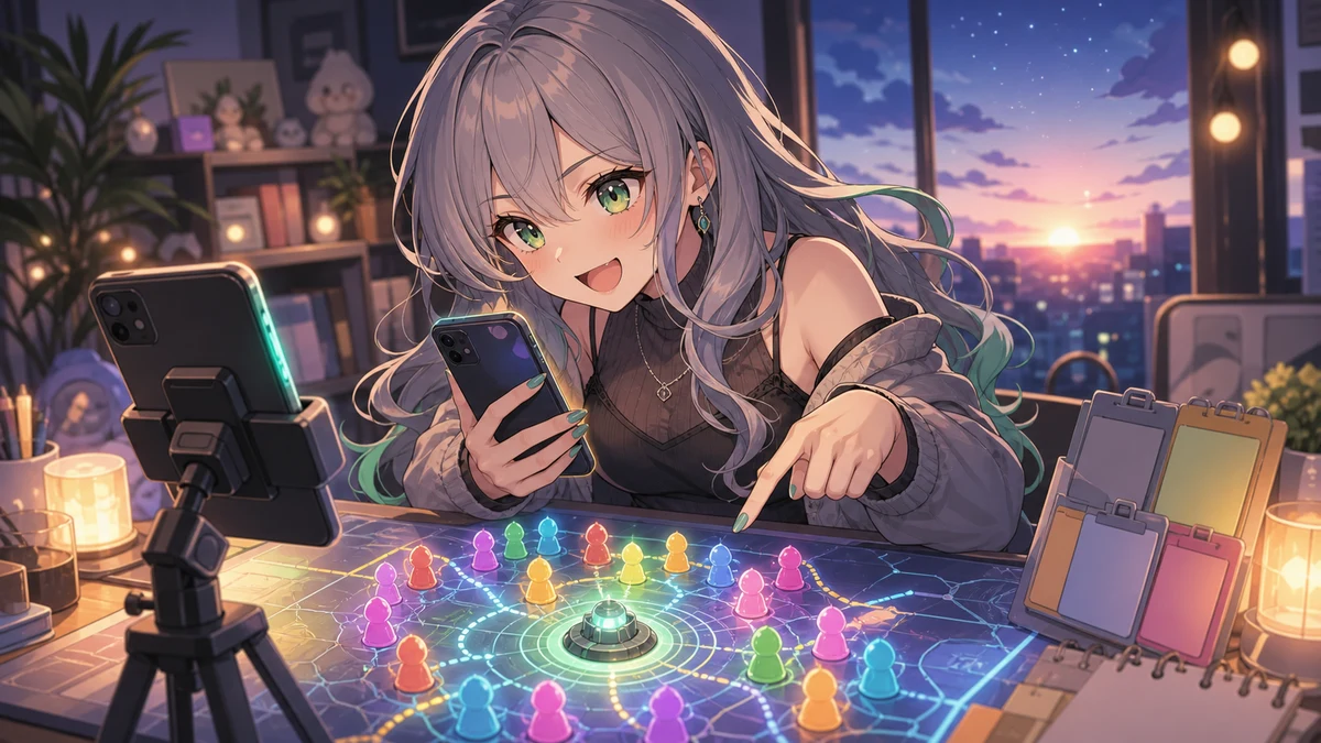 河崎翆、ドゥームズデイ参加型イベントを開始 SKTCに集まる導線と夜通し育成の熱を整理 のV-BUZZ独自アイキャッチ