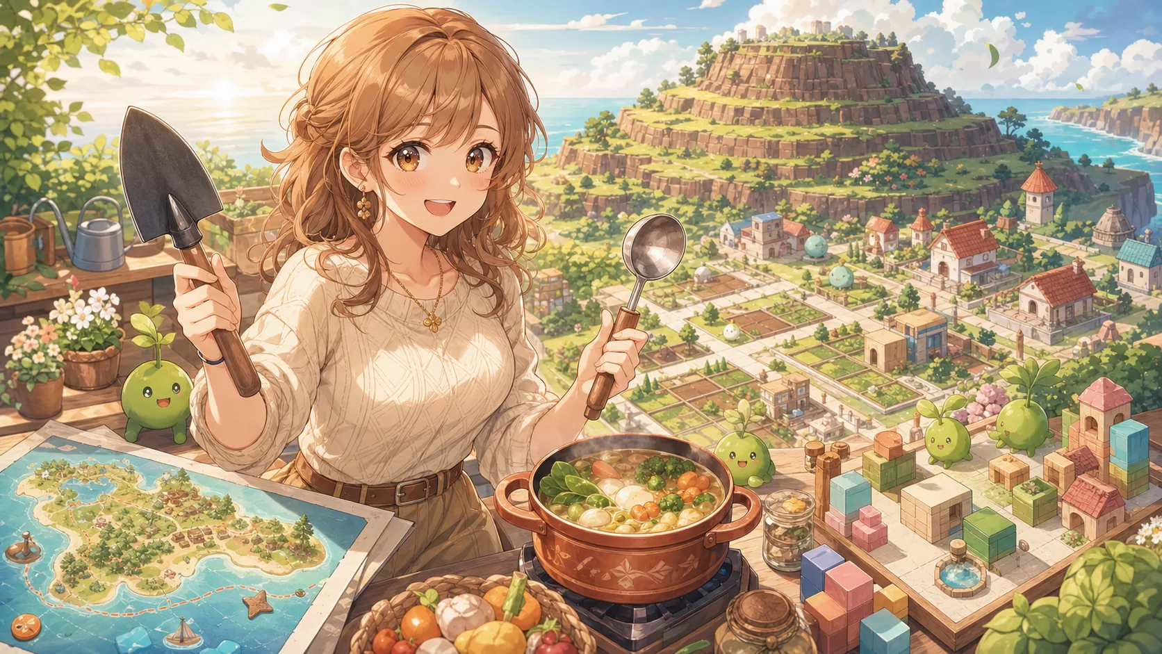 狐塚結月、『ぽこ あ ポケモン』で火山整地に没頭 フシギダネ系イベントと料理説明から朝枠の雑談へ のV-BUZZ独自アイキャッチ