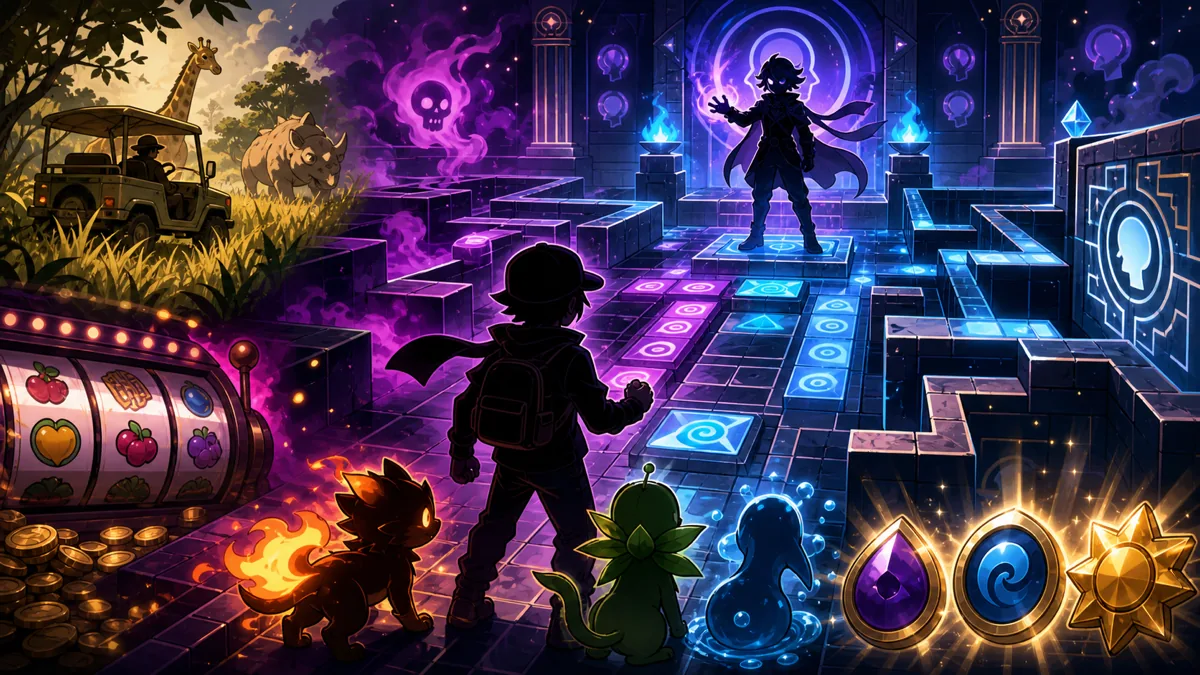 四季森ことり『ポケモンFRLG』#09、毒ジムの違和感からスロット長丁場、ナツメ戦まで のV-BUZZ独自アイキャッチ