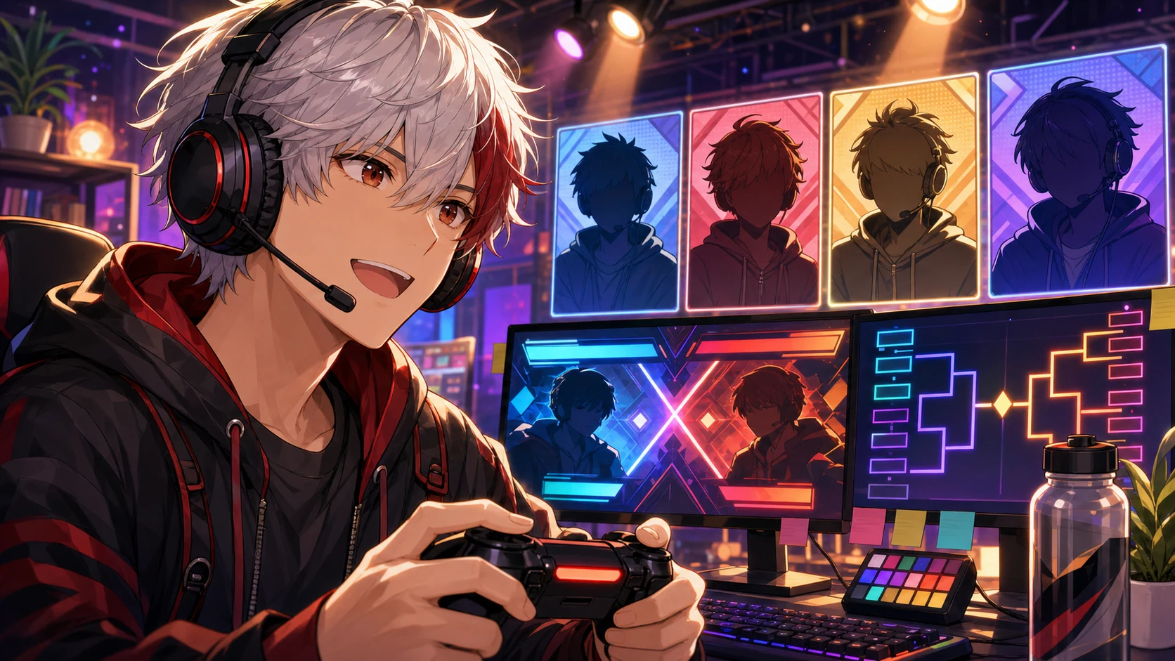 葛葉『スト6』V最協第二幕Day2、KSKWINの本番VC ローレンの先陣から5位決定戦、グランドファイナル観戦まで走った5時間35分 のV-BUZZ独自アイキャッチ