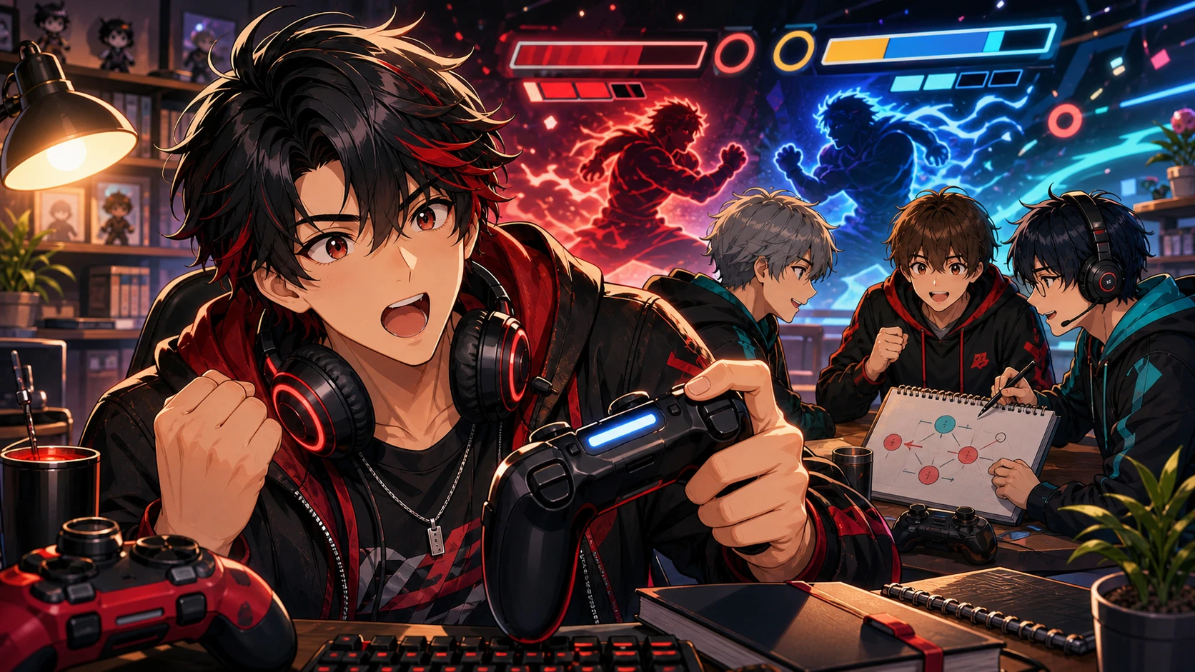 葛葉『スト6』V最協スクリム切り抜き 努力が見える対戦とチーム名相談まで進んだ32分 のV-BUZZ独自アイキャッチ