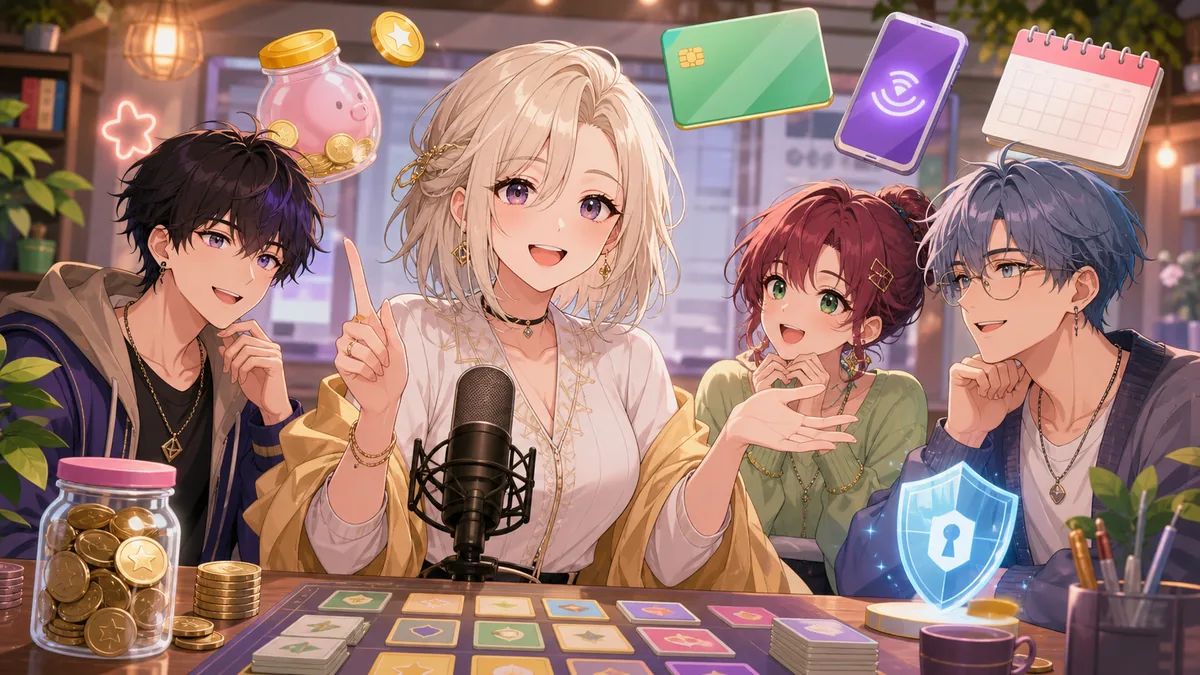リゼ・ヘルエスタら、『#にじMUFG』配信でお金の基礎を整理 定期預金から金融犯罪対策まで軽快に学べる1時間 のV-BUZZ独自アイキャッチ