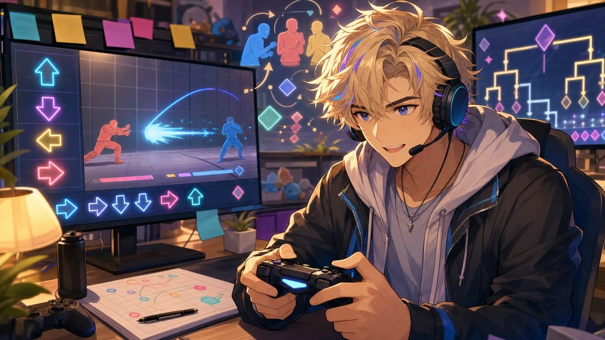 不破湊『スト6』V最協第二幕直前練習 入力矯正から弾対策まで、チームで修正点を詰めた夜 のV-BUZZ独自アイキャッチ