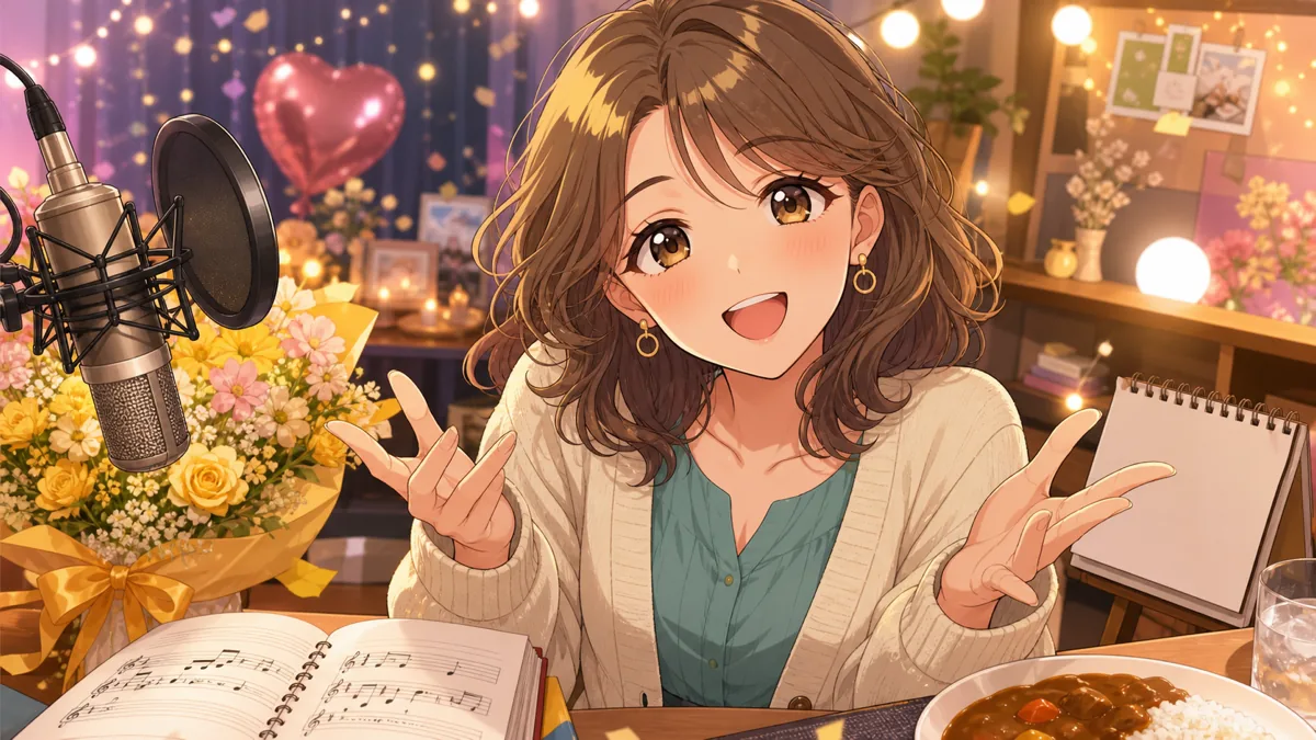 音乃瀬奏、4月末雑談で生誕ライブ後日談 ボイトレ、ココイチPR、しぐれういとの食事まで のV-BUZZ独自アイキャッチ