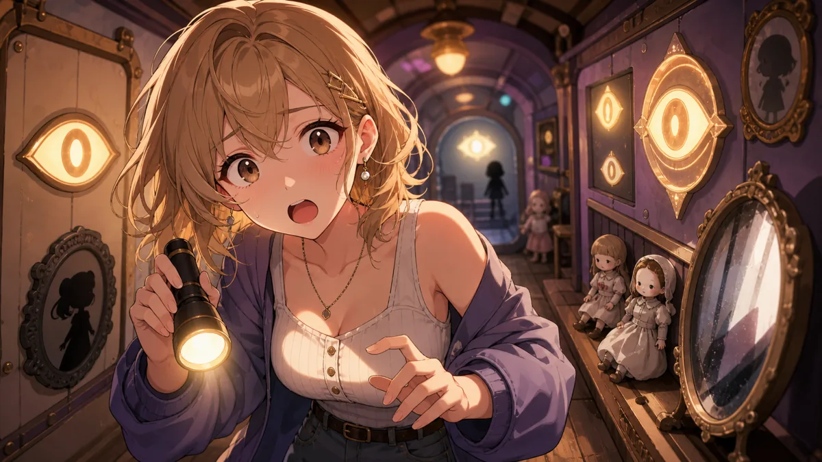 音乃瀬奏『リトルナイトメア』DLC #03、光の謎解きから終盤の種明かしまで駆け抜ける のV-BUZZ独自アイキャッチ