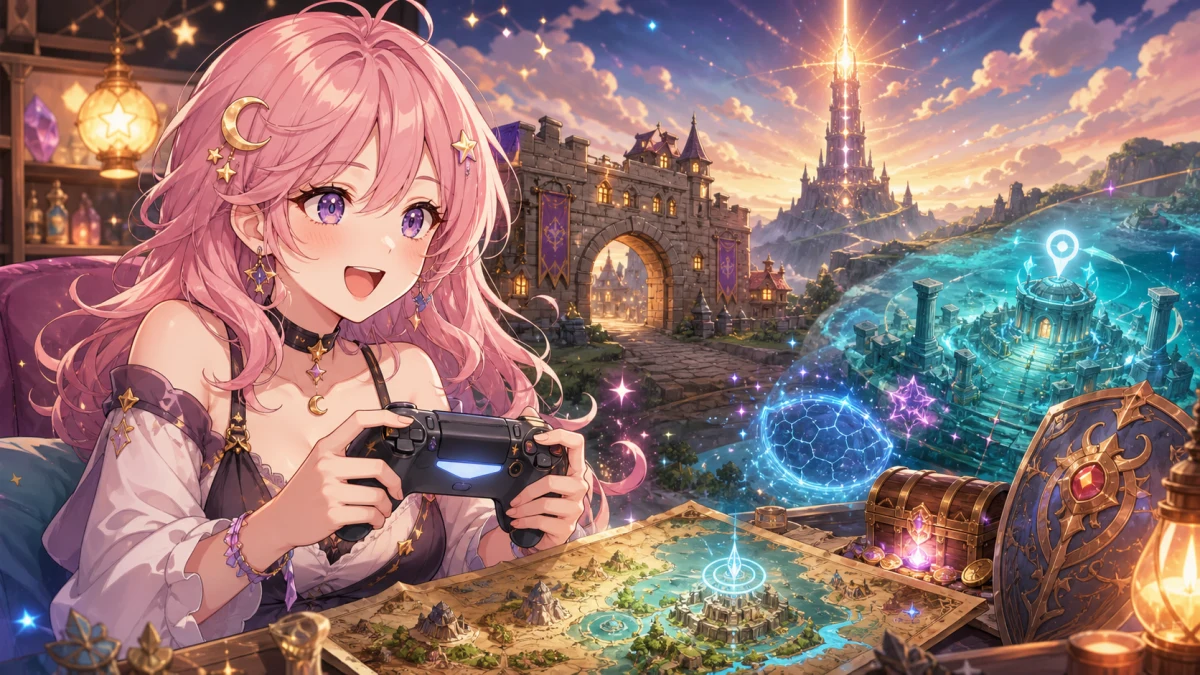桜桃みくも『ドラゴンクエストヒーローズ』第2夜 ドワドキア救出から光の塔まで、物語が大きく進んだ約5時間 のV-BUZZ独自アイキャッチ