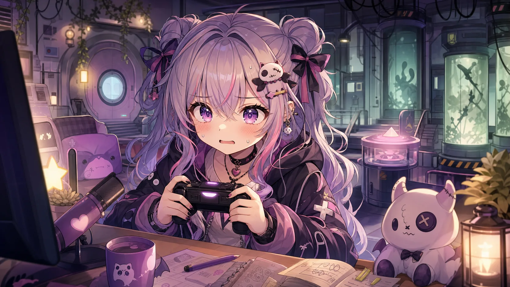 千両路りあ『バイオハザード レクイエム』#6初見実況 決戦前の研究施設とAIノアの不穏さをじっくり追う のV-BUZZ独自アイキャッチ