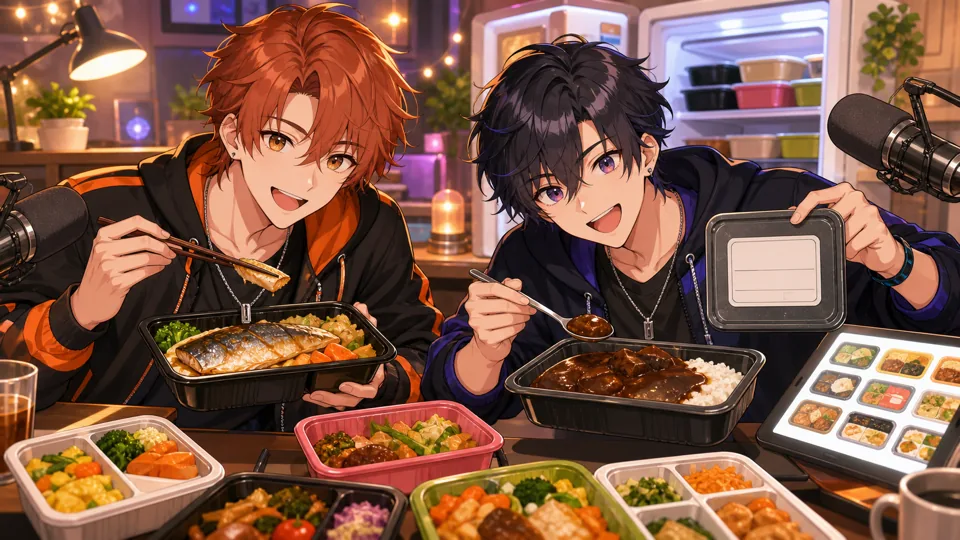 実食で白身魚とブラックカレーを比べる