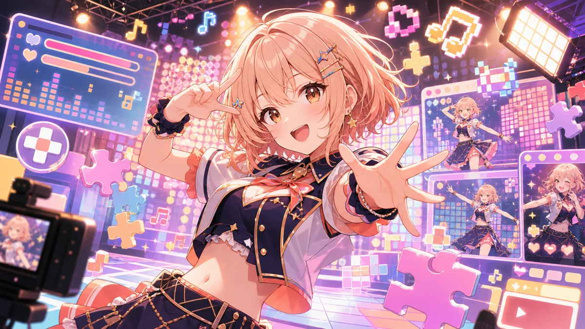 しぐれうい、新オリジナル曲「No thank Cute!」を公開 ゲーム画面風MVとダンス素材まで広がる一曲 のV-BUZZ独自アイキャッチ