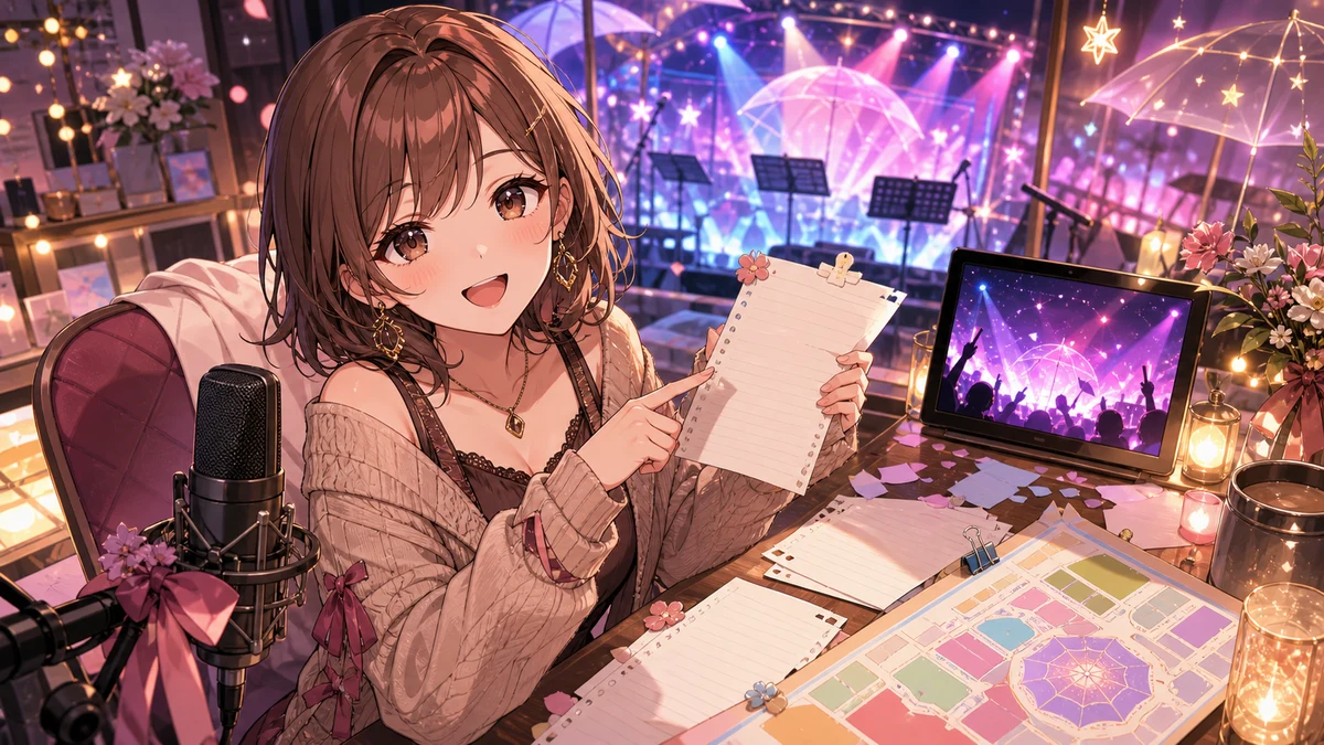 しぐれうい、Birthday Live “Wishing Umbrella”後日談で新衣装と制作裏話を語る 23曲のセトリ、ゲスト、企画展まで振り返った2時間 のV-BUZZ独自アイキャッチ
