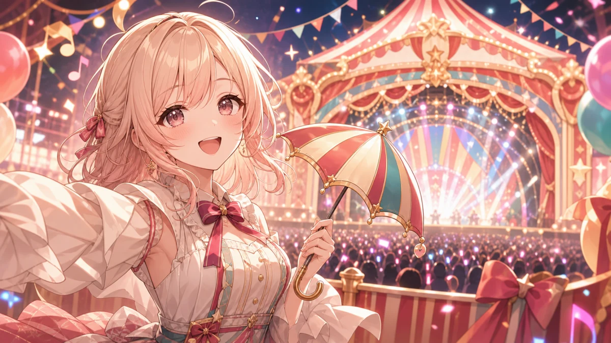 しぐれうい、Kアリーナ横浜でBirthday Live “Wishing Umbrella”を開催 冒頭無料配信で見えたサーカス演出と会場の熱 のV-BUZZ独自アイキャッチ