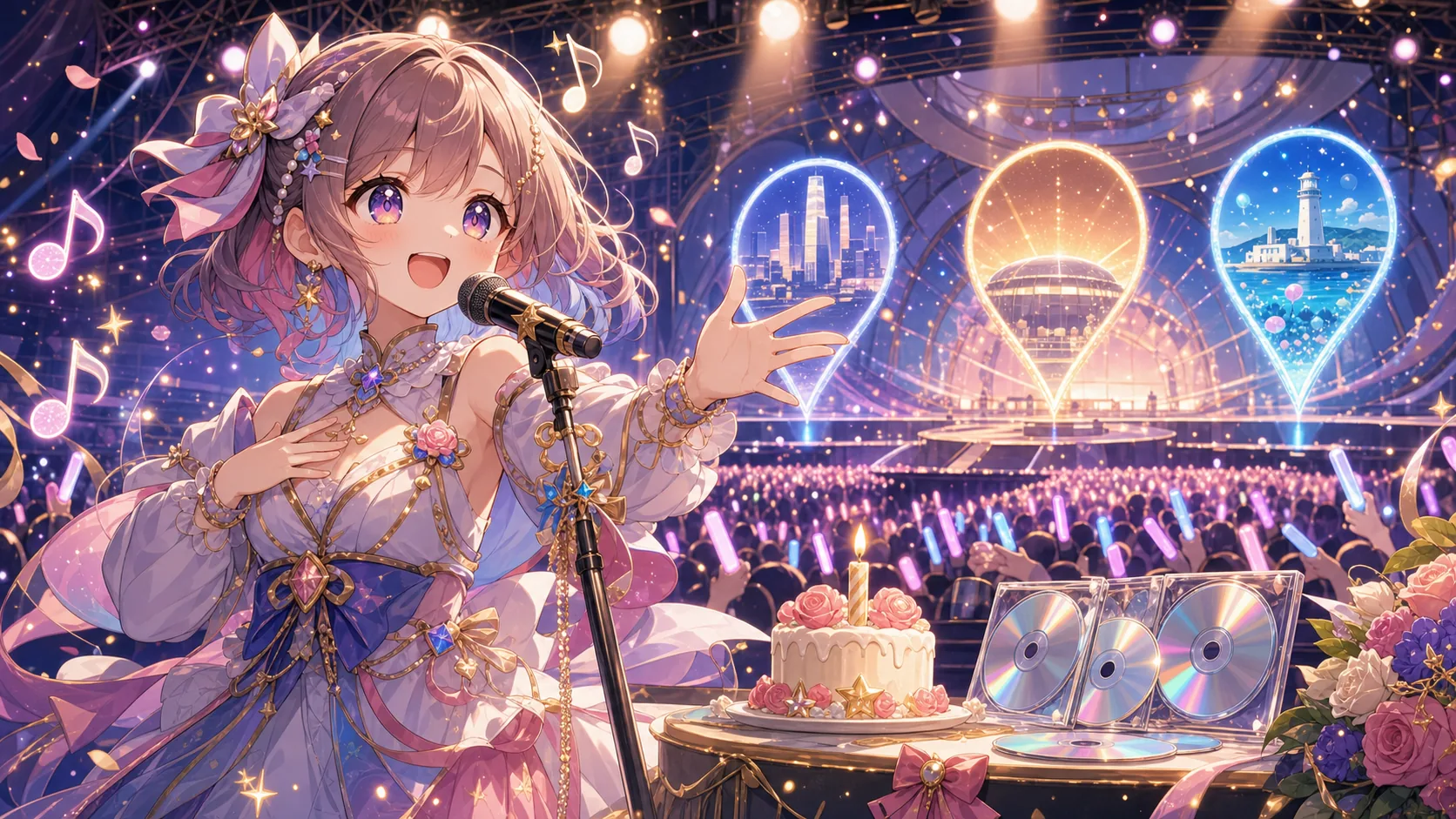 白玖ウタノ、CDデビュー1周年ライブ歌枠で初ファンミツアーへ オリジナル曲だけで振り返った2時間 のV-BUZZ独自アイキャッチ