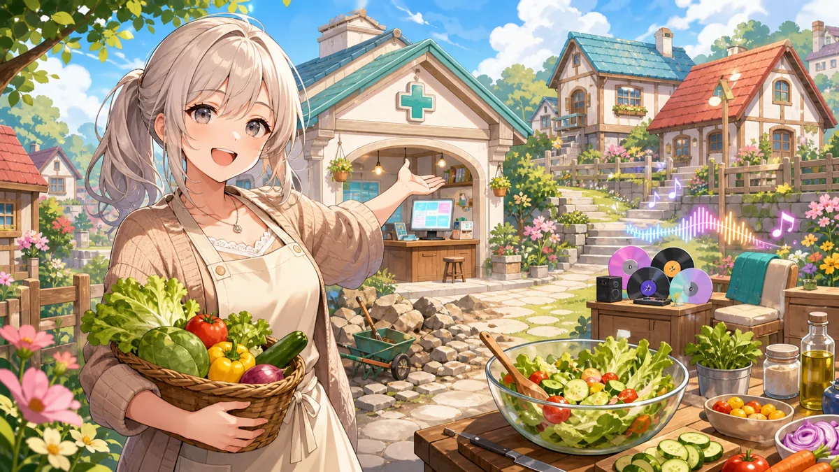 白銀ノエル、『ぽこ あ ポケモン』で新しい街づくりへ ポケセン復旧と料理まわりの発見が次の楽しみを広げた回 のV-BUZZ独自アイキャッチ