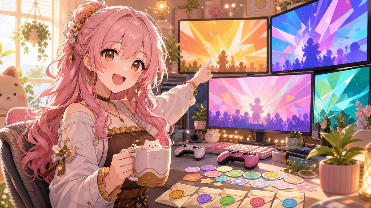 周防パトラ『SUMMER GAME FEST 2026』同時視聴、予想メモから発表後の振り返りまで朝に追った2時間42分 のV-BUZZ独自アイキャッチ