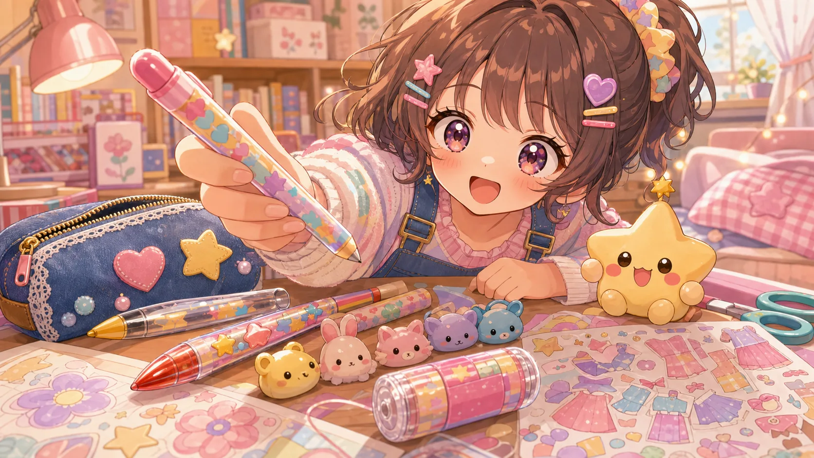 橘ひなの『平成ときめきハウス』#2 女児文房具を遊び直すゲスト回 のV-BUZZ独自アイキャッチ