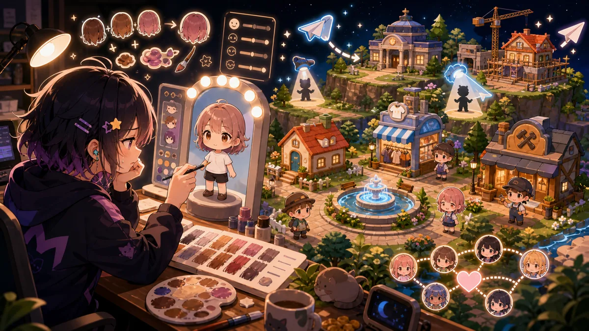 橘ひなの、『トモダチコレクション』初回で自分Mii作りに大苦戦 Miiニュースで島が動き出す5時間 のV-BUZZ独自アイキャッチ
