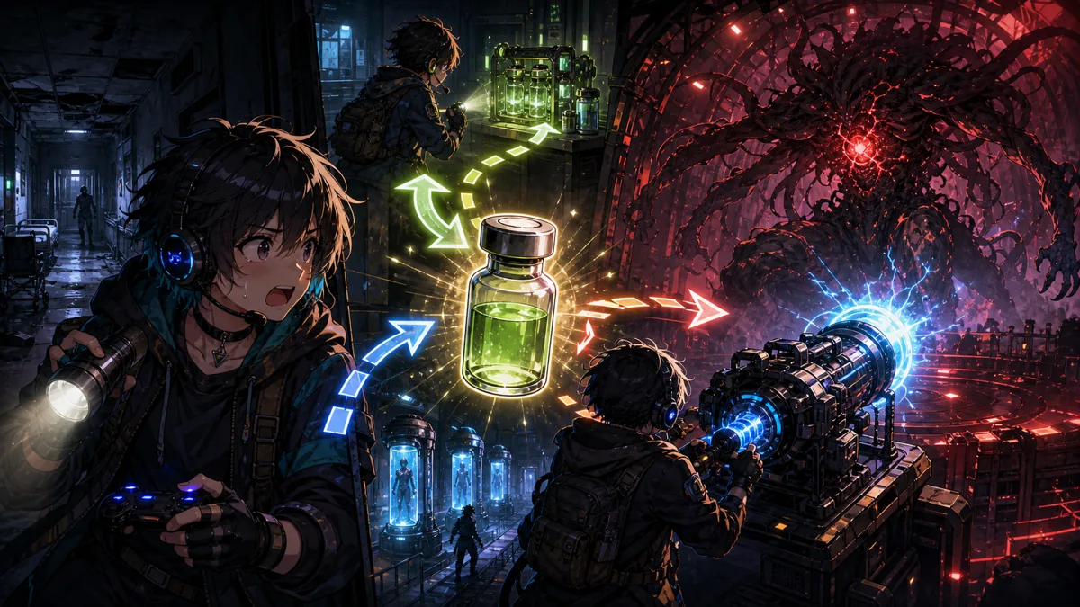 轟はじめ、『バイオハザードRE:3』後編で4時間超の初見クリア 病院探索から最終戦まで声が止まらない のV-BUZZ独自アイキャッチ