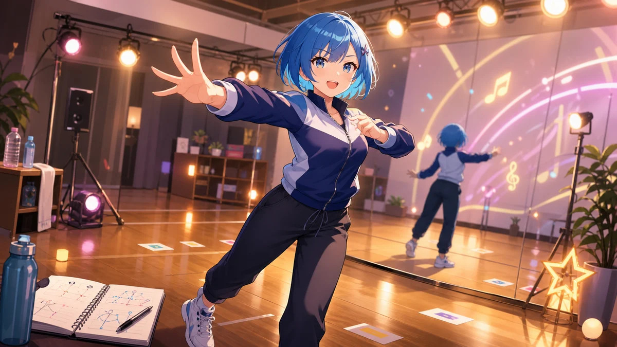 轟はじめ、生誕3DLIVEのダンス振り入れで叫びながら吸収 全編ダンス曲の難しさと楽しさが見えた25分 のV-BUZZ独自アイキャッチ