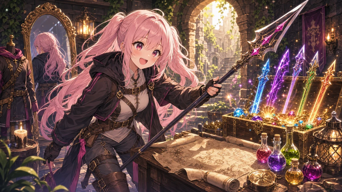 兎鞠まり『Lost Castle 2』初回配信 キャラメイクから槍ビルドの初回クリアまで武器掘りの楽しさが広がった夜 のV-BUZZ独自アイキャッチ