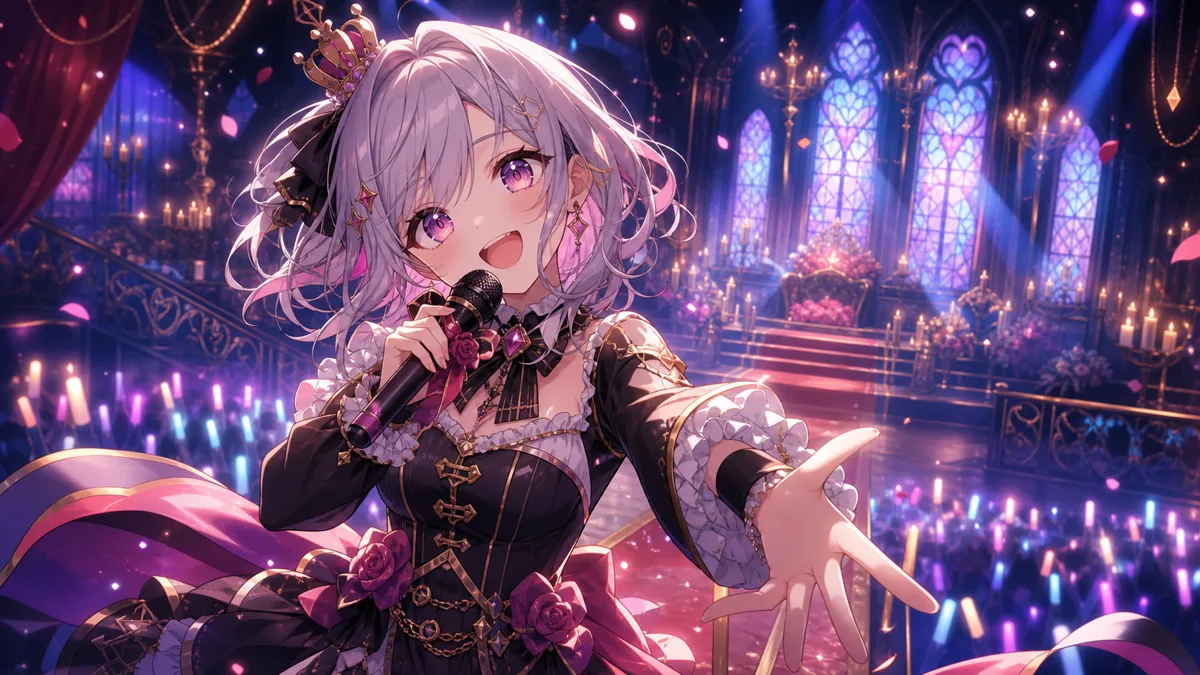 領国つかさ『This game』生誕3DLIVE ver. 48分台のライブ歌唱を4分46秒で振り返る のV-BUZZ独自アイキャッチ
