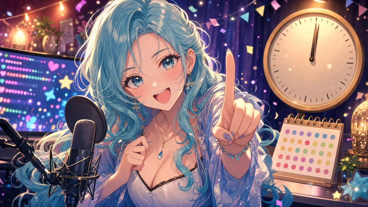 0時まで待たせる日程予想のイメージ